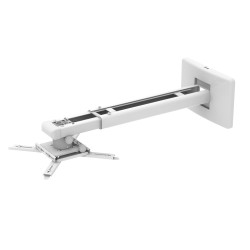 Suport videoproiector de perete Blackmount CT-PRB-11M, distanta perete-proiector 850-1200mm, max.10kg, alb