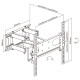 SUPORT UNIVERSAL LED TV CURBAT 32-55 INCH
