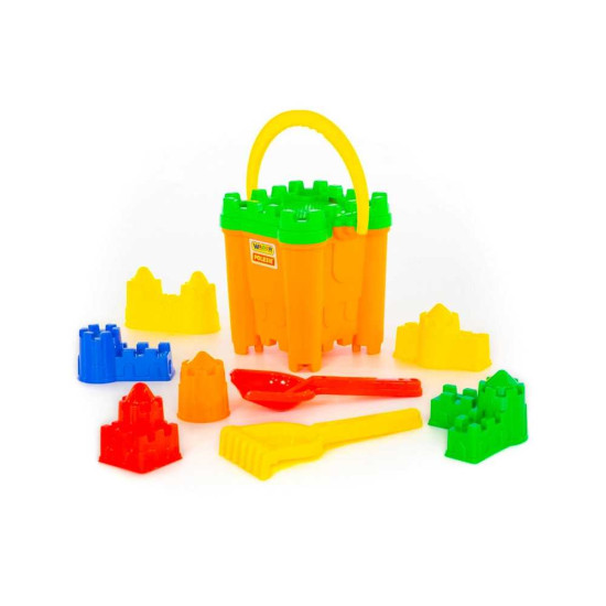 Galetusa nisip + accesorii, 29x27,5x41 cm, Polesie