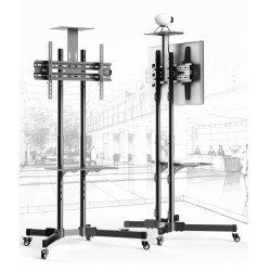 Suport TV de podea BlackMount, pentru diagonale de pana la 140 cm BM-T1028B