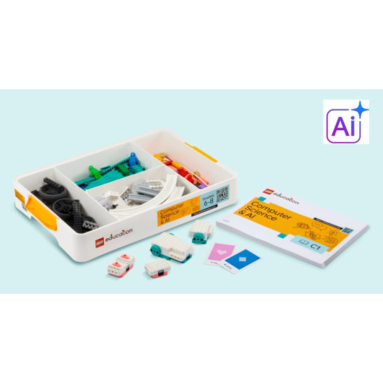 45522 LEGO® Education Computer Science & AI Kit 6-8, 4 elevi, 11 ani +