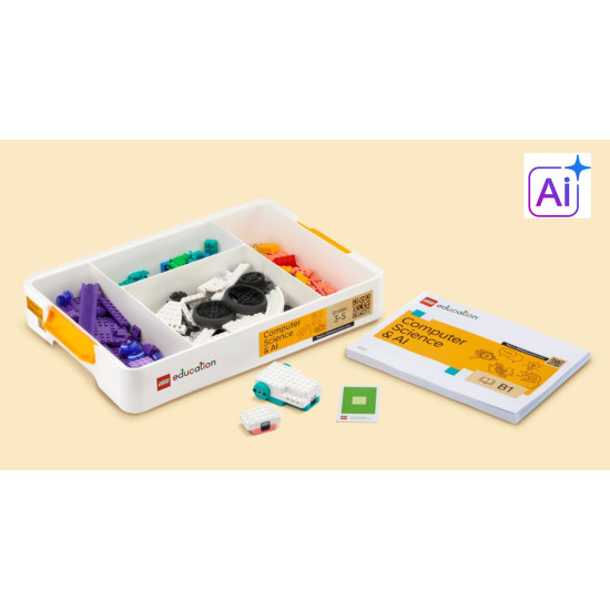 45521 LEGO® Education Computer Science & AI Kit 3-5, 4 elevi, 8 ani +