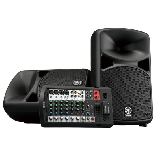 Sistem portabil PA 2x340W YAMAHA STAGEPAS 600BT, Mixer detasabil, Bluetooth