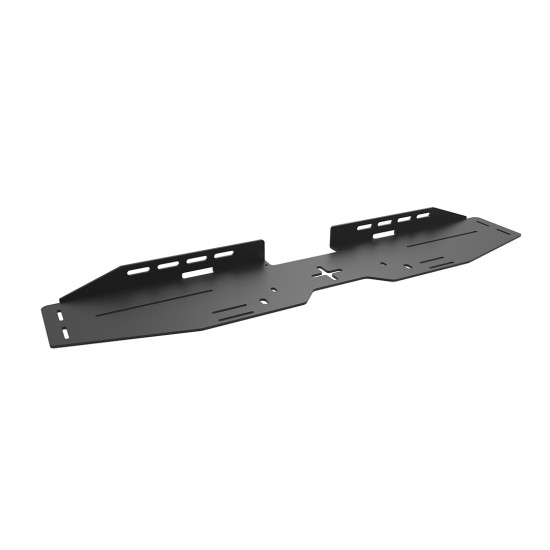 Raft de perete universal Sound & Videobar Multibrackets MB-4981, max.10 kg, otel, negru
