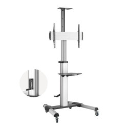 Stand TV Blackmount L600, inaltime reglabila, aluminiu, 37"-70", 50 Kg, Gri