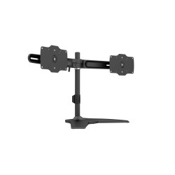 Suport pentru monitor birou 2 brate Multibrackets MB-7419,negru,24"-32",max.15 kg/brat, incl.vert.+/-20º, rotire: +/-90º