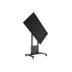 Stand TV mobil, motorizat, cu dulap, Multibrackets MB-5643, Max 50 kg, 43"- 86", negru