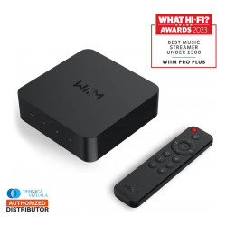 Streamer Wi-Fi WiiM Pro Plus, 24bit /192kHz, Bluetooth 5.2, AUX, SPDIF, Spotify si Tidal Connect, Airplay 2
