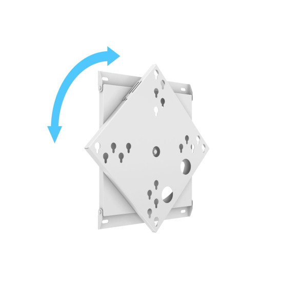 Suport TV de perete cu rotire, Multibrackets MB-9059, 50-95", max.50 kg, alb