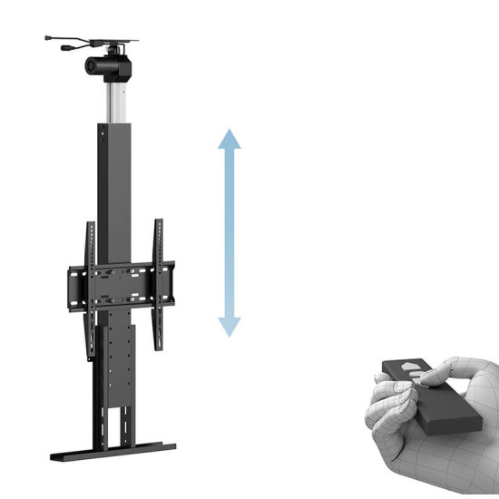 Suport TV motorizat cu telecomanda Multibrackets MB-6787, diagonala 32"-55", max.45kg , negru