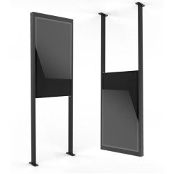 Soluție pentru podea-tavan cu două fețe Vogel's PFFC 4655, Samsung OMN-D, 46-55", negru