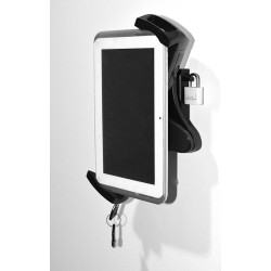 Suport tableta de perete Multibrackets 3497 + Blackmount PAD29-01 securizat si rotabil 360 grade in jurul axului