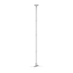 Suport videoproiector de tavan Blackmount CT-PRB-2L, dist. proiector-tavan: 111cm-198cm, alb