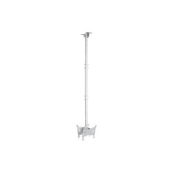 Suport TV B2B de tavan, Multibrackets MB-4764, reglabil 550-1500mm, diagonala 10"-32"(25-81 cm), max. 14 kg, alb