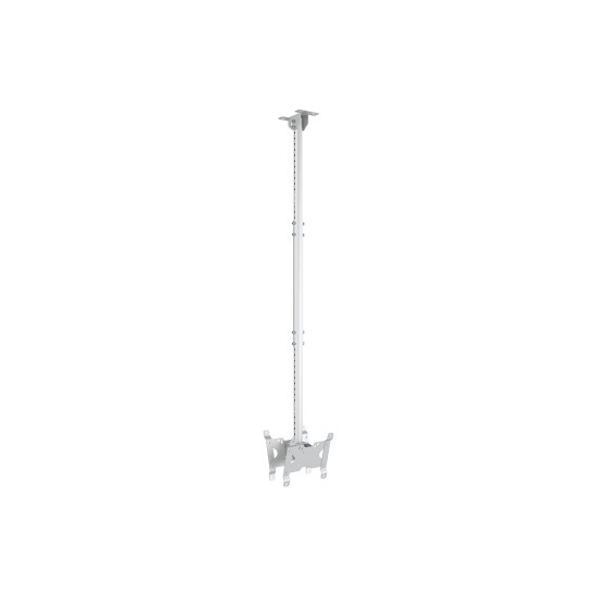 Suport TV B2B de tavan, Multibrackets MB-4764, reglabil 550-1500mm, diagonala 10"-32"(25-81 cm), max. 14 kg, alb