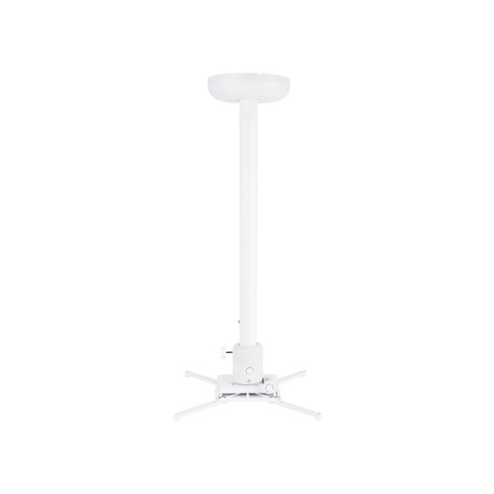 Suport videoproiector de tavan Multibrackets MB-1787, reglabil 90-160cm, reglaj fin, max.10kg, alb