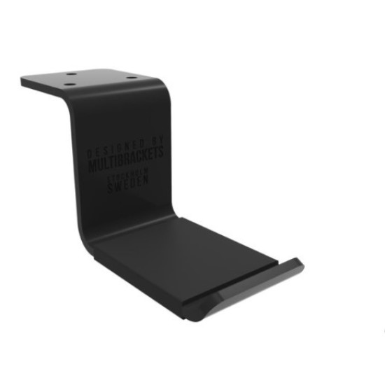 Suport de casti Multibrackets MB-1886, cu prindere de birou , Negru
