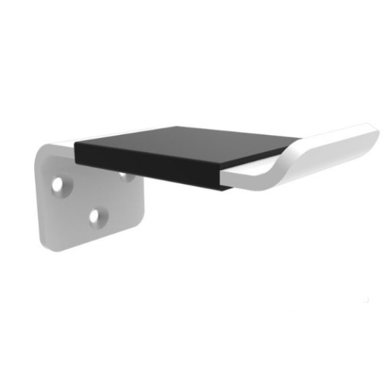 Suport de casti Multibrackets MB-1848, cu prindere de perete, alb