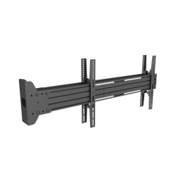 Suport dublu TV cu montare perpendiculara pe perete Multibrackets MB-7659, 42"-65", max.30 kg, negru