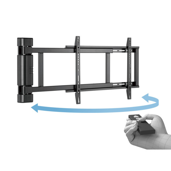 Suport TV motorizat cu telecomanda Multibrackets MB-2642, diagonala 42" - 75", max. 45 kg , Negru