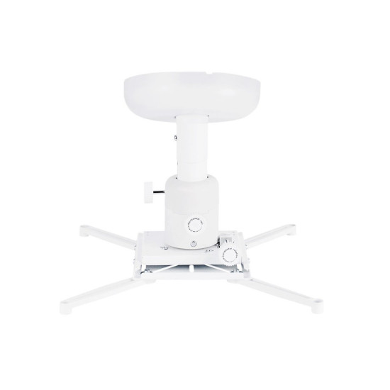 Suport videoproiector de tavan Multibrackets MB-0728, max 15 kg, alb
