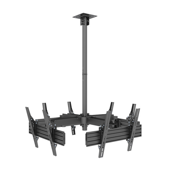 Suport de tavan pentru 4 Televizoare Multibrackets MBC4U, cod MB-3538, diagonale 40"-65" (101-165 cm), max.30kg/TV