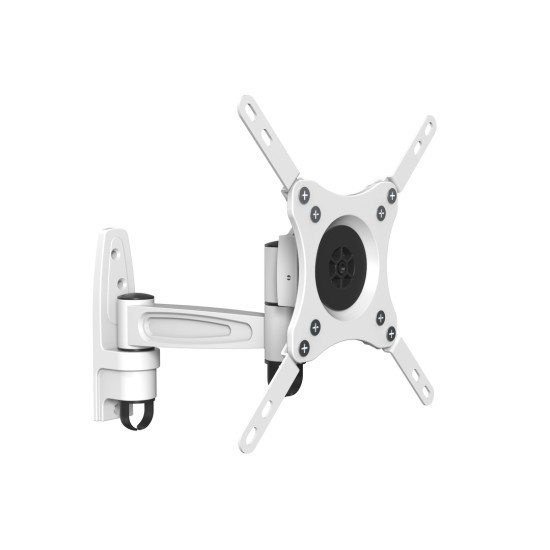Suport TV perete cu brat flexibil 360°, Multibrackets MB-6085 , diagonala15''-32''(38cm-81cm), max. 15kg, alb, cu lacat