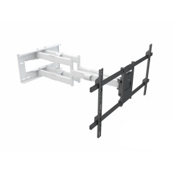 Suport TV perete Multibrackets MB-6881, Long Reach Arm 910mm, diagonala 50"-90", max 60 Kg, Alb, inclinare si rotire