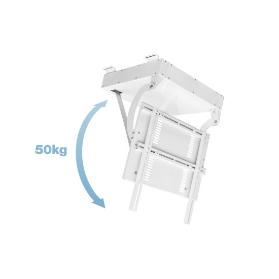 Suport TV motorizat de tavan incastrabil Multibrackets MB-2048, diagonala 32"- 75", max. 50Kg, grad inclinare -90° - +0°