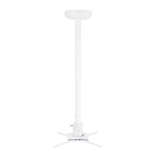Suport videoproiector tavan Multibrackets MB-0742 Finetune, reglabil 1600-3000mm, max. 10kg, alb