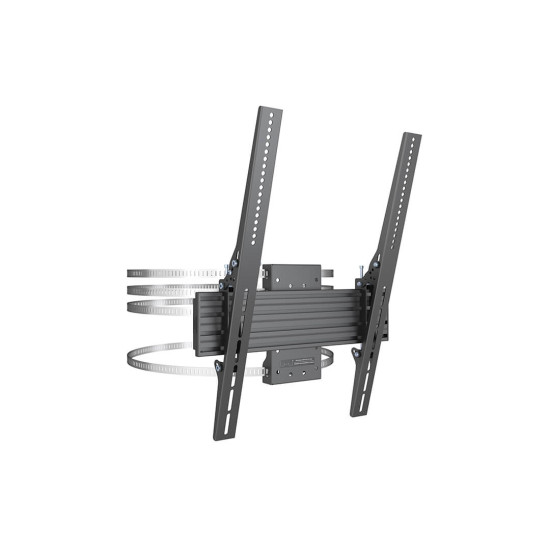 Suport TV pe coloana, Multibrackets MB-9475, 43"-86", max.75kg, otel, negru