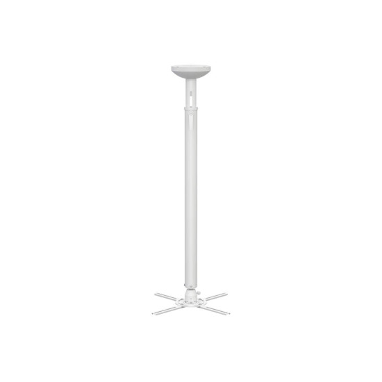 Suport videoproiector tavan Multibrackets MB-5235, reglabil 970-1500mm, max.30kg ,alb