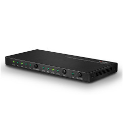 Switch HDMI 18G cu 4 porturi și audio, Lindy 38249