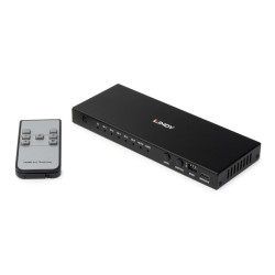 Switch HDMI 8K60 cu 4 porturi și eARC, Lindy 38386