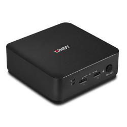 Switch KVM cu 2 porturi tip C, HDMI dual 4K60, Lindy 42321