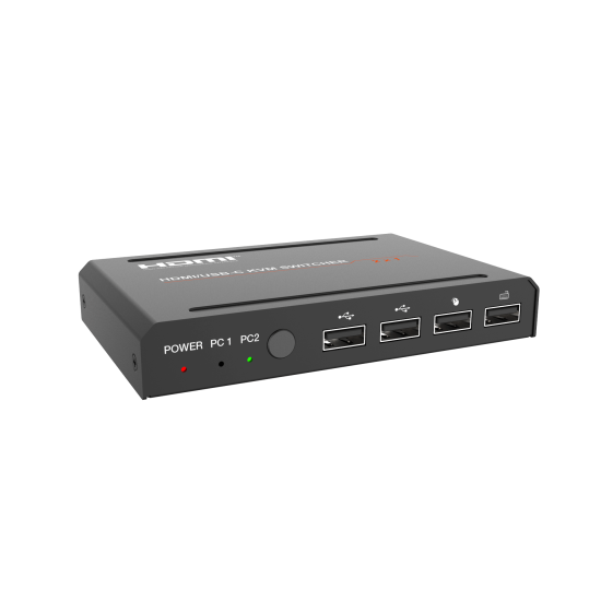 KVM Switcher HDMI/USB-C 2x1 Evoconnect HDC-SWB21HCK