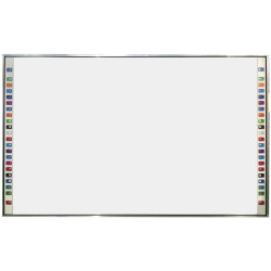 Tabla interactiva 95" EVOBOARD IB-95Q6 cu pentray inteligent, 16:10/16:9 tehnologie tactila IR, 10 puncte de atingere