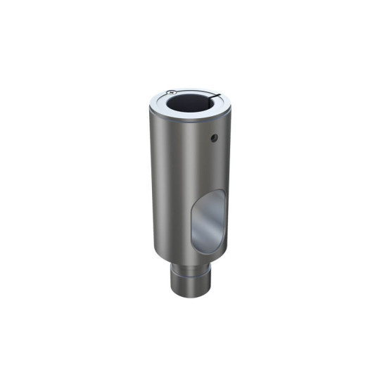 Teava extensie Multibrackets 5402 pentru suporturile cu gas, 10 cm, silver