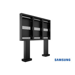 Totem Outdoor Pro Triple pentru Samsung OH55F/B/A-S, Multibrackets MB-6603, 55", max.63kg/stand, antifurt, negru