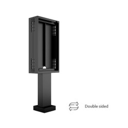 Totem Outdoor Pro Double pentru LG 49XE4F-M , Multibrackets MB-1134, 49", max.50kg, antifurt, negru