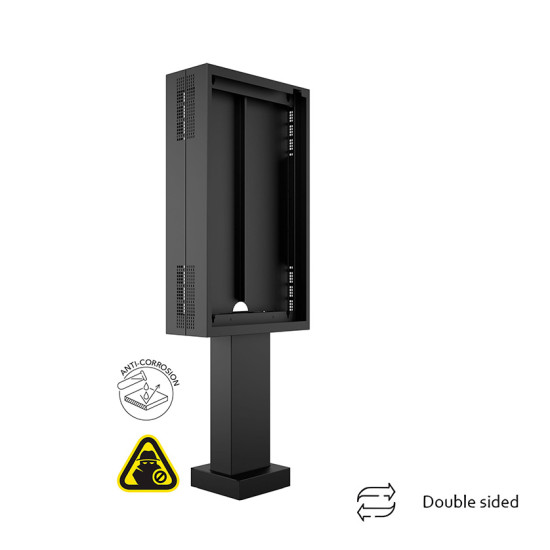 Totem de exterior cu doua fete Multibrackets MB-8126, pentru Samsung 55" OH55 A-S/DX, max.50kg/ecran