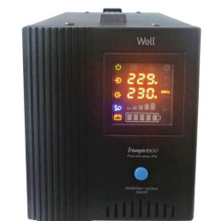 UPS Well Triumph 230V, 1000VA/700W (pentru centrale termice)