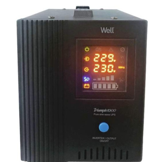 UPS Well Triumph 230V, 1000VA/700W (pentru centrale termice)