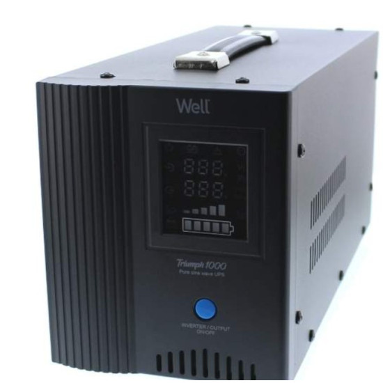 UPS Well Triumph 230V, 1000VA/700W (pentru centrale termice)