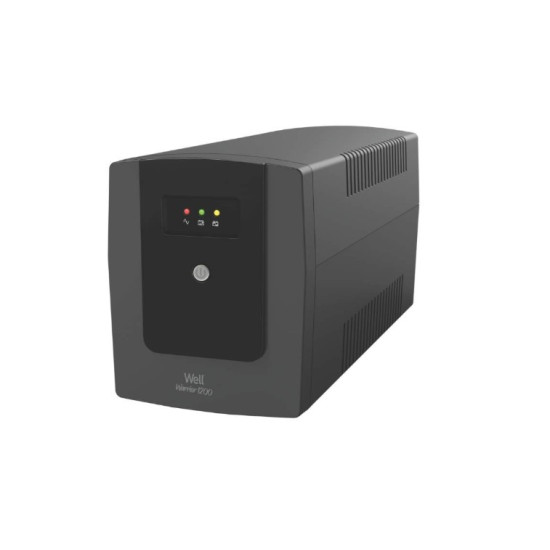 UPS line interactiv 1200VA/720W Well Warrior, afisaj LED