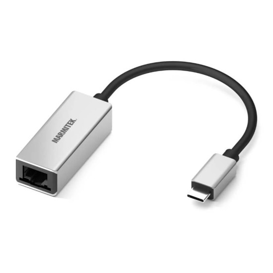 Adaptor-cablu USB-C la Ethernet (RJ45), 08373 Marmitek